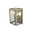 Davey Lighting Miniature Box Kinkiet 19,5x12,5 cm IP44 BA15d (SBC) Candle niklowy polerowany DP7643/NP/PO/CL - zdjęcie 1
