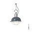 Davey Lighting Oceanic Lampa wisząca 48x31 cm IP20 Standard E27 GLS, bazaltowy szara DP7243/BG - zdjęcie 1