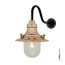 Davey Lighting Ship's Decklight Small Kinkiet 44x45 cm IP20 Standard E27 GLS miedziany polerowany DP7125/CO/CL/SN - zdjęcie 1