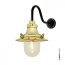 Davey Lighting Ship's Decklight Small Kinkiet 44x45 cm IP20 Standard E27 GLS mosiężny polerowany DP7125/BR/CL/SC - zdjęcie 1