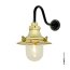 Davey Lighting Ship's Decklight Small Kinkiet 44x45 cm IP20 Standard E27 GLS, mosiężny polerowany DP7125/BR/CL/SN - zdjęcie 1