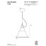 Davey Lighting Zoe Lampa wisząca 23x23 cm IP20 Standard E27 GLS biała DP7245/WH - zdjęcie 2