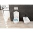 Deante Anemon Toaleta WC podwieszana 51,3x37 cm bez kołnierza, biała CDZ6ZPW - zdjęcie 2