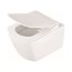 Deante Anemon Zestaw Toaleta WC bez kołnierza + deska wolnoopadająca biała CDZD6ZPW - zdjęcie 1