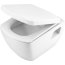 Deante Anemon Zestaw Toaleta WC podwieszana 50x35,5 cm z deską sedesową wolnoopadającą, biały CDZ6WPW+CDZ6DOZ - zdjęcie 4
