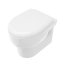 Deante Avis Toaleta WC 49,5x35,5 cm bez kołnierza + deska wolnoopadająca biała CDAD6ZPW - zdjęcie 1