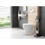 Deante Avis Zestaw 6w1 Toaleta WC bez kołnierza + deska wolnoopadająca + stelaż + przycisk chrom/biały CDAS6ZPW - zdjęcie 7
