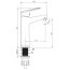 Deante Boro Bateria umywalkowa chrom BMO_020N - zdjęcie 2