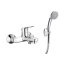 Deante Boro Bateria wannowa natynkowa chrom BMO_011M - zdjęcie 1