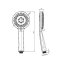 Deante Box Zestaw prysznicowy podtynkowy termostatyczny z deszczownicą titanium BXYZDEBT - zdjęcie 7