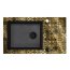 Deante Capella Zlewozmywak szklano-granitowy jednokomorowy 86x50 cm grafitowy metalik/złoty ZSCGG2C - zdjęcie 1