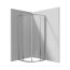 Deante Cilantro Kabina półokrągła 80x80x185 cm drzwi przesuwne KYL_052K - zdjęcie 1