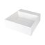 Deante Correo Umywalka nablatowa 40x40 cm alabaster CQR_AU4M - zdjęcie 1