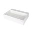 Deante Correo Umywalka nablatowa 60x40 cm alabaster CQR_AU6M - zdjęcie 1