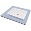 Deante Correo Umywalka podblatowa lub wpuszczana w blat 50x35 cm alabaster CQR_AU5U - zdjęcie 5