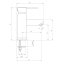 Deante Cubic Bateria umywalkowa chrom BDD021M - zdjęcie 2