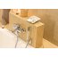 Deante Cubic Bateria wannowa z kompletem natryskowym chrom BDD011M - zdjęcie 3