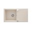 Deante Evora Zlewozmywak granitowy jednokomorowy 78x44 cm beżowy ZQJ5113 - zdjęcie 1