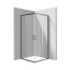 Deante Funkia Evo Kabina kwadratowa 90x90x195 cm drzwi przesuwne profile titanium/szkło transparentne KYC_D099P - zdjęcie 1