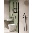 Deante Hiacynt New Zestaw Stelaż podtynkowy + toaleta WC bez kołnierza + deska wolnoopadająca + przycisk WC biały/nero CDYN6ZPW - zdjęcie 7