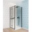 Deante Kerria Plus Drzwi prysznicowe składane 100x200 cm czarny KTSXN43P - zdjęcie 13