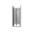 Deante Kerria Plus Drzwi składane 90x200 cm + profil czarny mat/szkło transparentne KTSXN41P+KTSN00X - zdjęcie 1