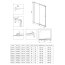 Deante Kerria Plus Kabina prostokątna 100x90x200 cm drzwi przesuwne profile czarny mat szkło przejrzyste KKNNP10S09 - zdjęcie 3