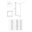 Deante Kerria Plus Kabina prysznicowa walk-in 200x60 cm KTS_086P - zdjęcie 3