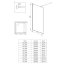 Deante Kerria Plus Kabina prysznicowa walk-in 200x50 cm KTS_085P - zdjęcie 3