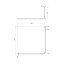 Deante Lehnen Drążek zasłony prysznicowej stalowy 120x120 cm stal polerowana NIL_0DZ2 - zdjęcie 2
