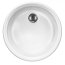 Deante Lusitano Zlewozmywak ceramiczny 1-komorowy 44,5 cm bez ociekacza, biały ZCL680N - zdjęcie 1