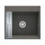 Deante Magnetic Zlewozmywak granitowy jednokomorowy 56x52 cm antracyt metalik ZRM_T10A - zdjęcie 2