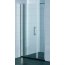 Deante Moon Drzwi prysznicowe wnękowe uchylne 100 cm, profile chrom, szkło transparentne KTM012P - zdjęcie 4
