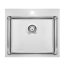 Deante Olfato Zlewozmywak stalowy jednokomorowy 55x50,5 cm stal szczotkowana ZPO010B - zdjęcie 1