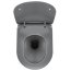 Deante Peonia Zero Toaleta WC 51x36 cm bez kołnierza antracyt CDEDZPW - zdjęcie 4