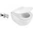 Deante Peonia Zero Toaleta WC myjąca 51x36 cm bez kołnierza biała CDB6WPW - zdjęcie 1