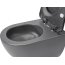 Deante Peonia Zero Zestaw Toaleta WC 51x36 cm bez kołnierza + deska wolnoopadająca antracyt CDEDZPW+CDEDSOZ - zdjęcie 8