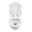 Deante Peonia Zero Zestaw Toaleta WC podwieszana bezkołnierzowa + deska wolnoopadająca biały CDED6ZPW - zdjęcie 5