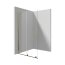 Deante Prizma Kabina Walk-in przesuwna 80x195 cm profile gold/szkło transparentne KTJ_Z38R - zdjęcie 1