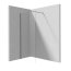 Deante Prizma Kabina prysznicowa walk-in 80x195 cm profile titanium szkło transparentne KTJ_D38P - zdjęcie 1