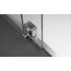 Deante Prizma Kabina walk-in 140x195 cm przesuwna profile stal szczotkowana szkło przejrzyste KTJ_F34R - zdjęcie 8