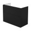 Deante Prizma Szafka umywalkowa 80x60x38,5 cm bez blatu czarny mat mat STU_NU81 - zdjęcie 1