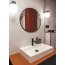 Deante Round Lustro ścienne 60x60 cm czarny mat ADR_N831 - zdjęcie 4