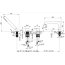 Deante Silia Bateria nawannowa 4 otworowa chrom BQS_014M - zdjęcie 2
