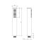 Deante Silia Bateria wannowa 4 otworowa podtynkowa titanium BQS_D18P - zdjęcie 3