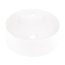 Deante Silia Umywalka nablatowa 36 cm alabaster CQS_AU4B - zdjęcie 1