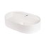 Deante Silia Umywalka nablatowa 55x35 cm alabaster CQS_AU6B - zdjęcie 1