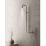 Deante Silia Zestaw prysznicowy podtynkowy z deszczownicą titanium NQSD9XK - zdjęcie 2