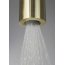 Deante Silia Zestaw prysznicowy natynkowy z deszczownicą złoto szczotkowane NQSR4XM - zdjęcie 10