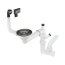 Deante SpaceSaver Syfon do zlewozmywaka 1-komorowego titanium ZXY_D949 - zdjęcie 1